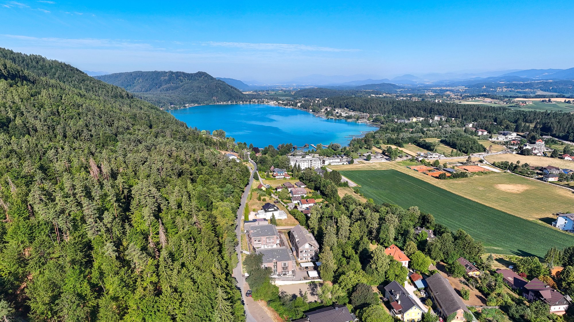 Ostbucht am Klopeinersee – Apartments in naturnaher Waldlage mit Seeblick und Zugang zum Badewasser